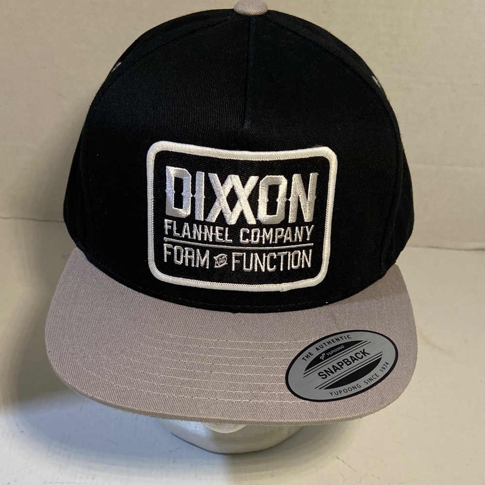 DIXXON Black and Tan Snapback Cap